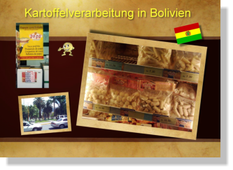 Kartoffelverarbeitung Bolivien