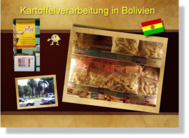 Kartoffelverarbeitung Bolivien