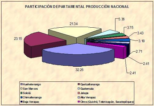 Guatemala-Kartoffelanbau