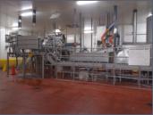 potato crisp/chips line, 2,100 lbs/h